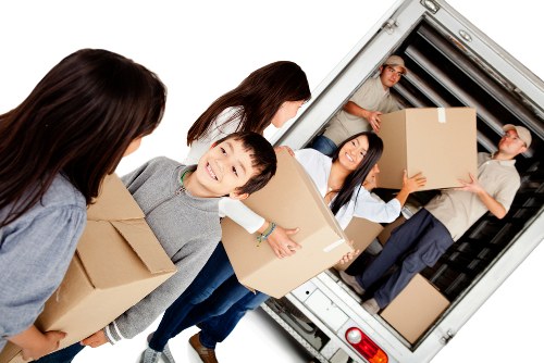 Packed storage unit showing efficient organization in Totteridge