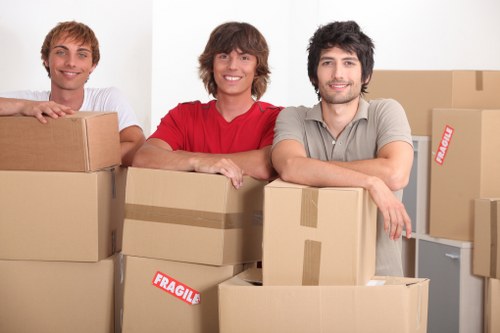 A local removals service helping with a home relocation in Totteridge