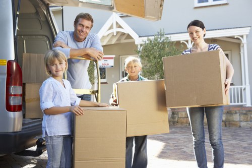 Organized temporary storage space in Totteridge for furniture and personal items